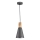 Maytoni P359-PL-140-C - Pendel BICONES 1xE27/60W/230V diameter 14 cm grå/beige