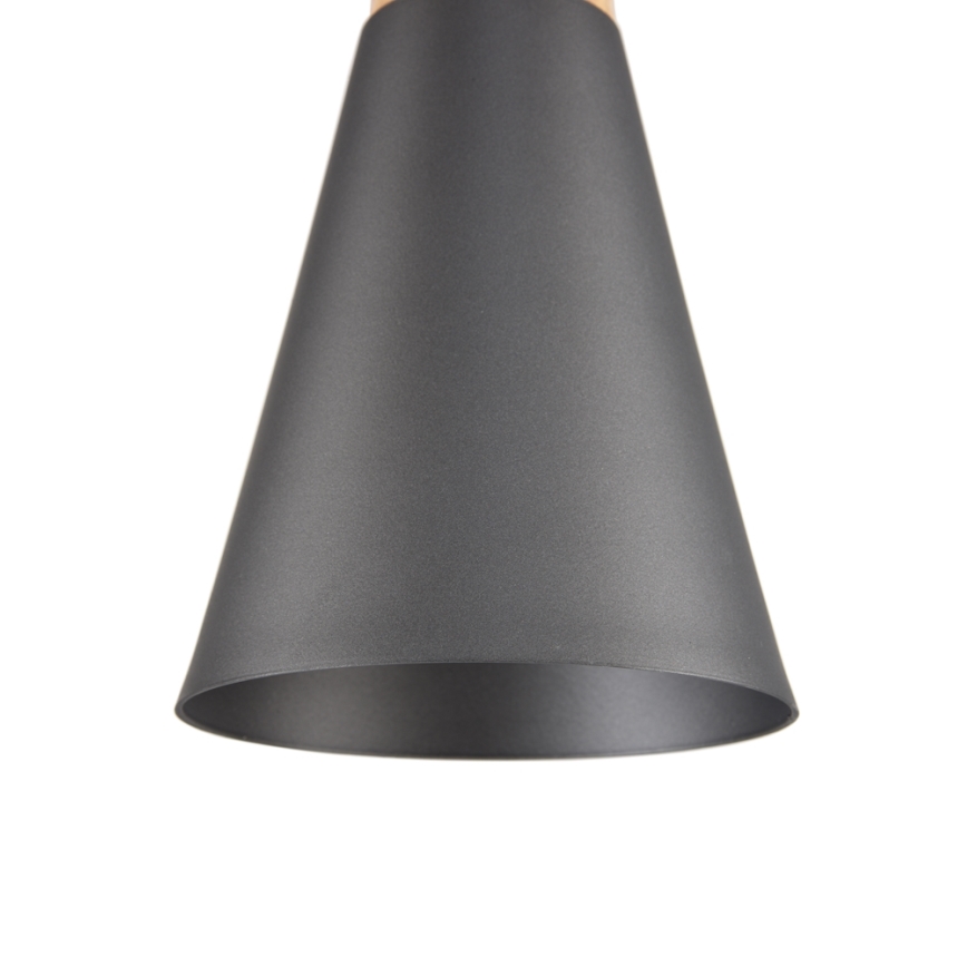 Maytoni P359-PL-140-C - Pendel BICONES 1xE27/60W/230V diameter 14 cm grå/beige
