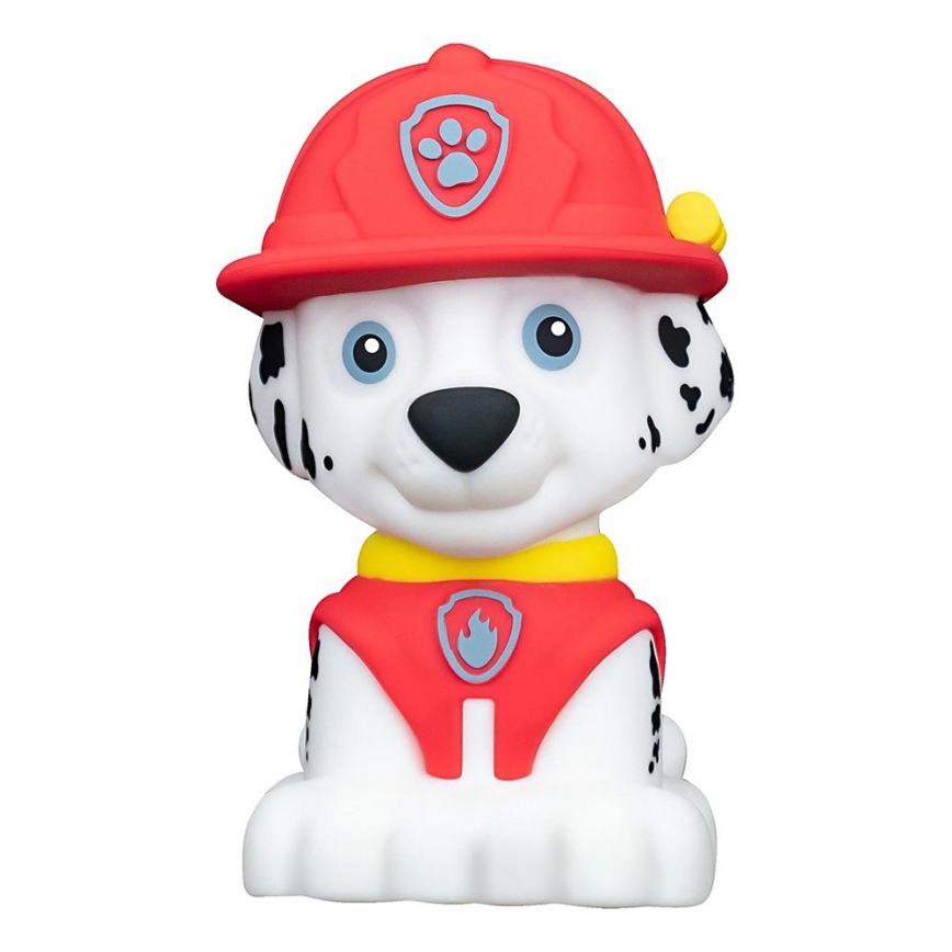 MegaLight - LED børnelampe dæmpbar genopladelig PAW PATROL MARSHALL LED/5V