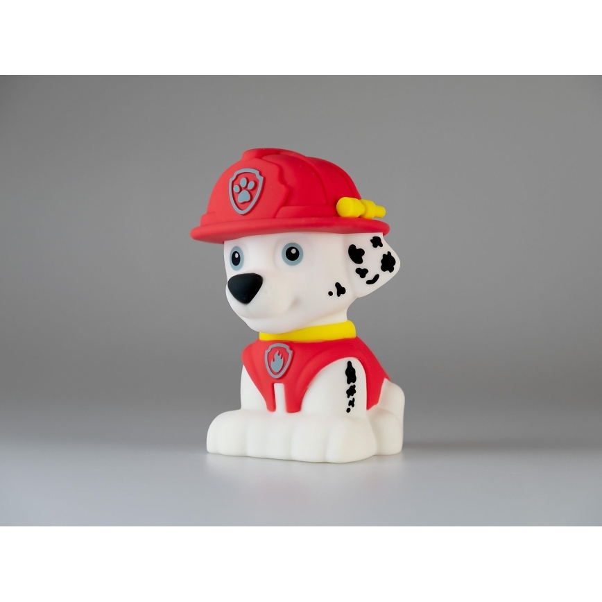 MegaLight - LED børnelampe dæmpbar genopladelig PAW PATROL MARSHALL LED/5V
