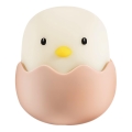 MegaLight - LED RGB Dæmpbar genopladelig børne touchlampe EGGY EGG LED/5V