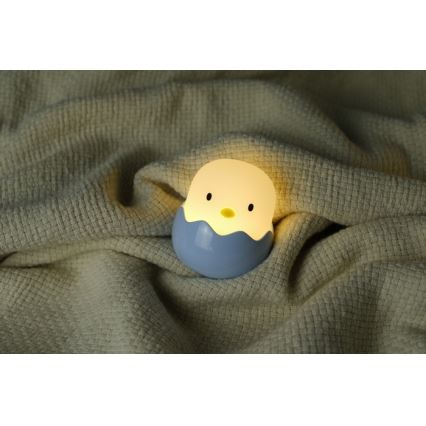 MegaLight - LED RGB Dæmpbar genopladelig børne touchlampe EGGY EGG LED/5V