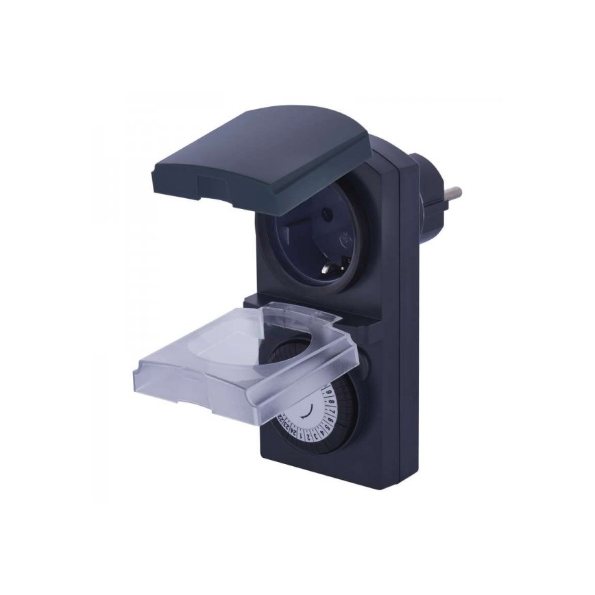 Mekanisk udendørs timer-ur SCHUKO IP44