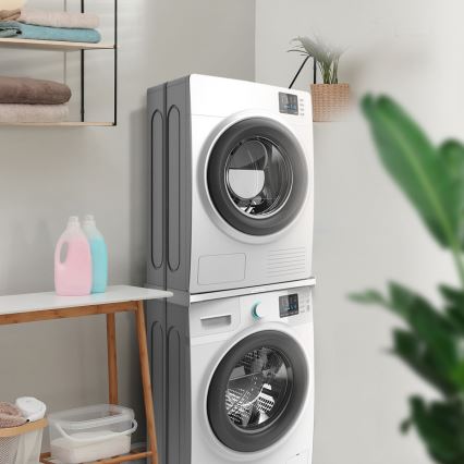 Meliconi 656116 - Mellemstykke til vaskemaskine og tørretumbler 46 cm hvid