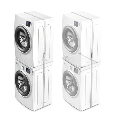 Meliconi 656116 - Mellemstykke til vaskemaskine og tørretumbler 46 cm hvid