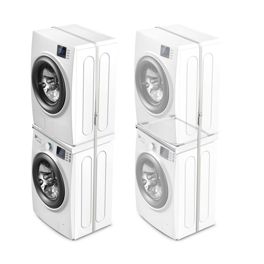 Meliconi 656116 - Mellemstykke til vaskemaskine og tørretumbler 46 cm hvid