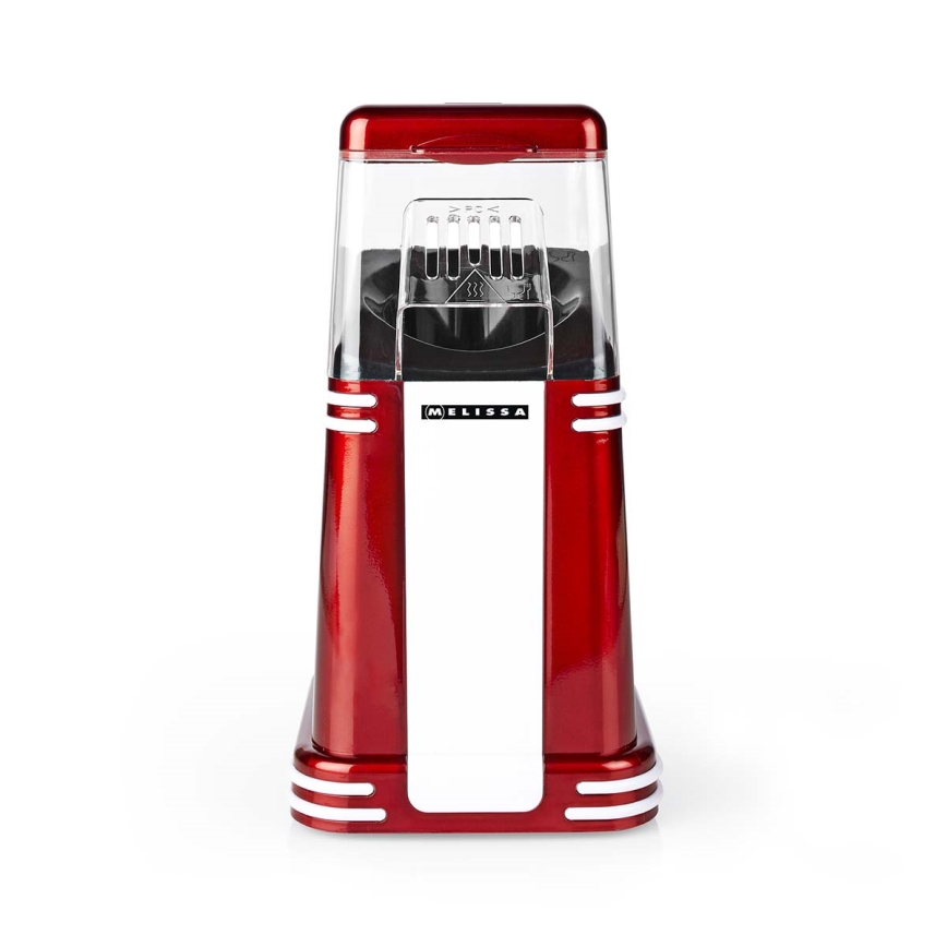 Melissa - Retro popcornmaskine med varmluft 1200W/230V rød