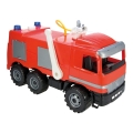 Mercedes-brandbil 60 cm rød