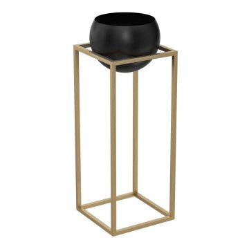 Metalblomsterramme 81,3x29 cm i guld