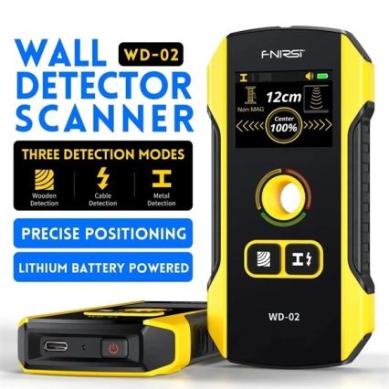 Metaldetektor, spændings- og inhomogenitetsdetektor, 300 mAh, 5 V