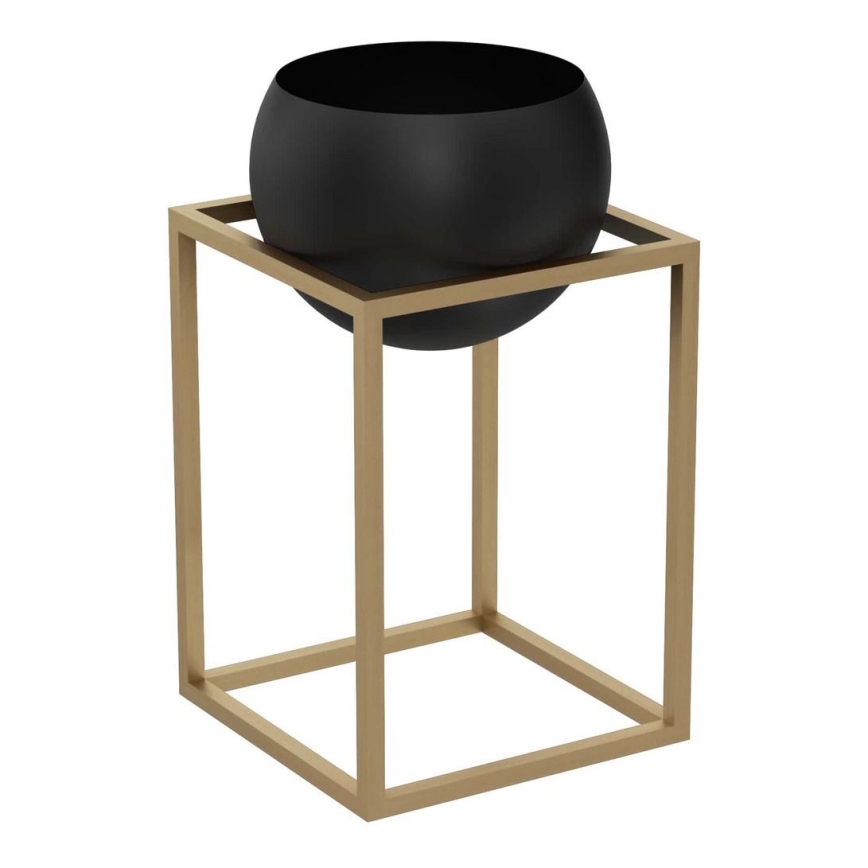 Metallisk blomsterpotte 51,3x29 cm i guld