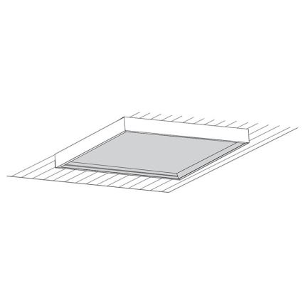 Metalramme til installation af LED-panel 600x600 mm