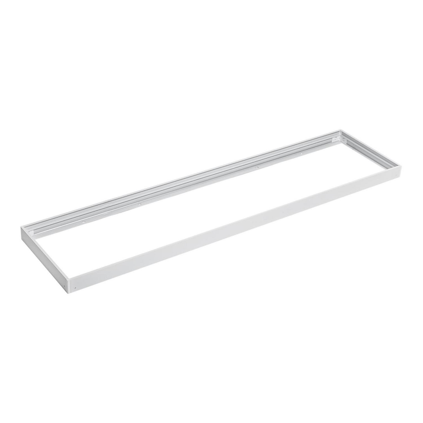 Metalramme til installation af LED-paneler 1200x300 mm hvid