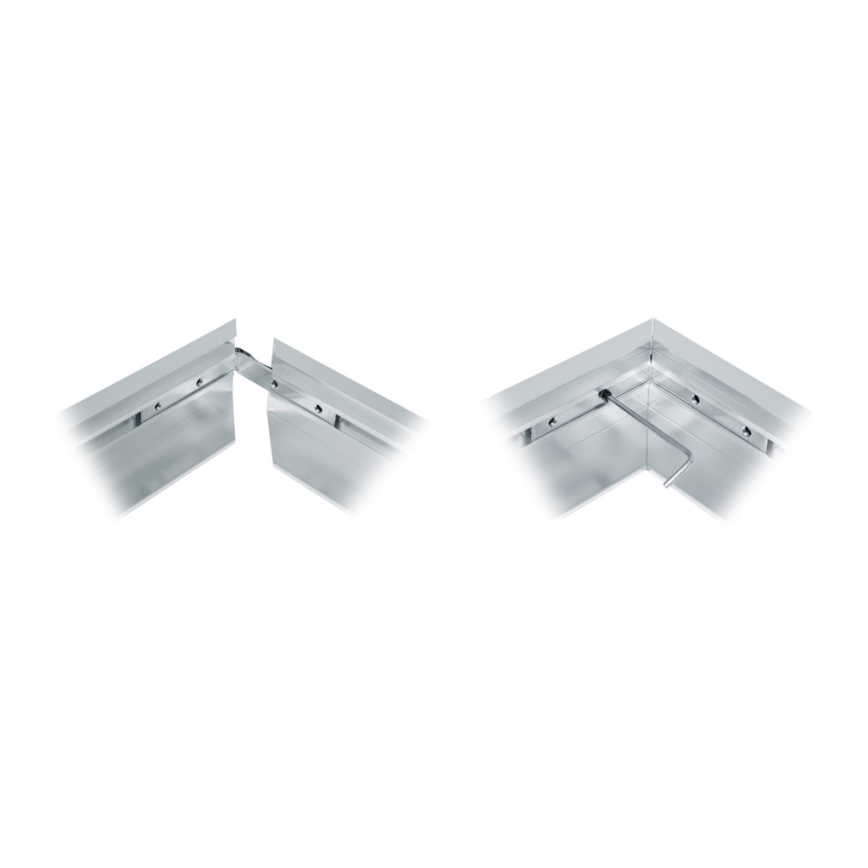 Metalramme til installation af LED-paneler ZEUS 1195x295mm