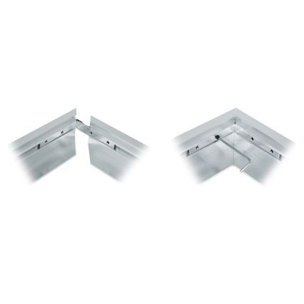 Metalramme til installation af LED-paneler ZEUS 595x595 mm