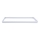 Metalramme til montering af STELLA LED-paneler 120x30 cm, hvid