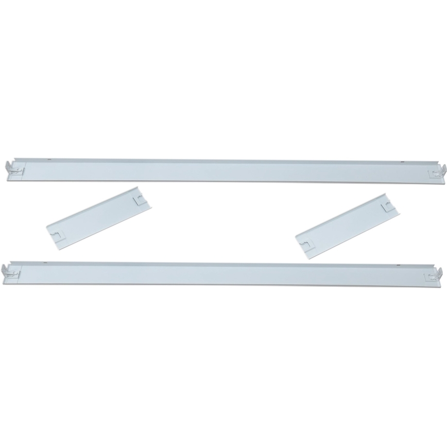 Metalramme til montering af STELLA LED-paneler 120x30 cm, hvid
