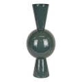 Metalvase 60x25 cm grøn