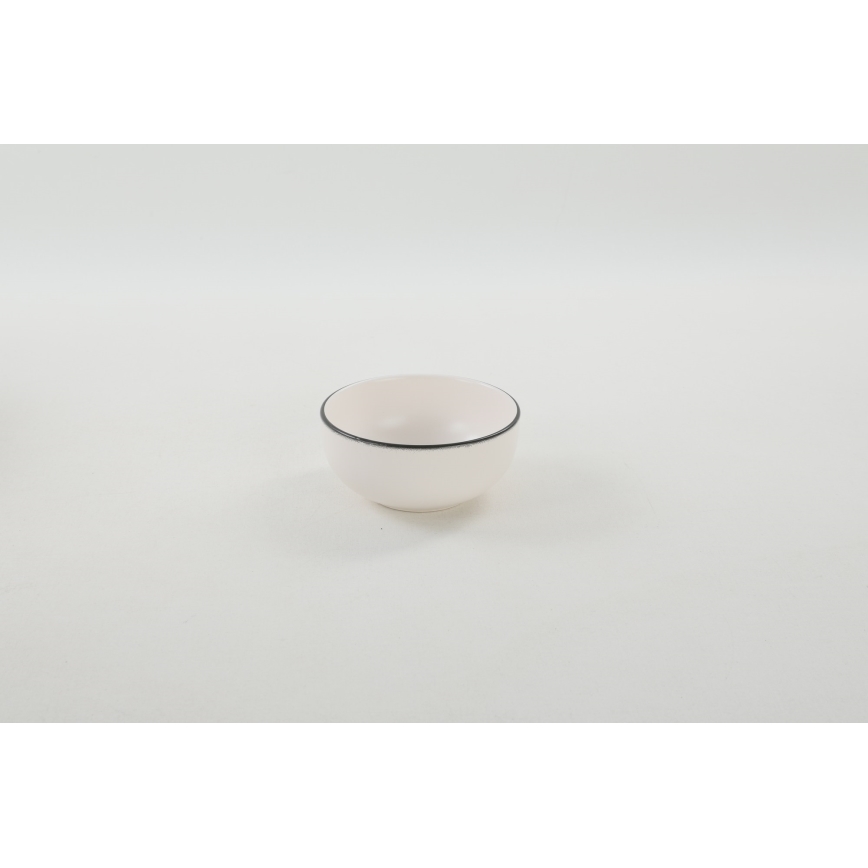 Middagsservice, 24 dele, flerfarvet i stentøj