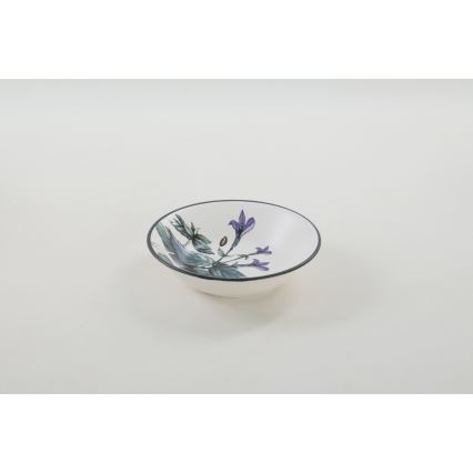 Middagsservice, 24 dele, flerfarvet i stentøj