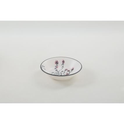 Middagsservice, 24 dele, flerfarvet i stentøj