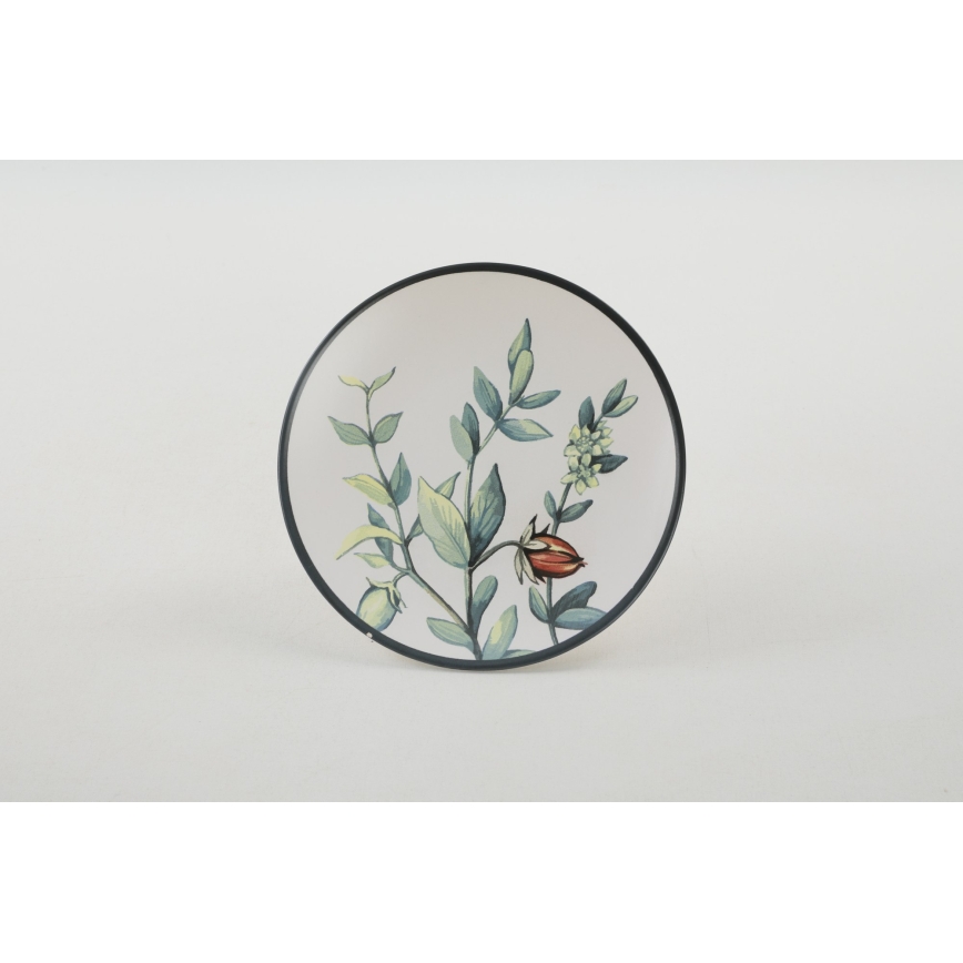 Middagsservice, 24 dele, flerfarvet i stentøj