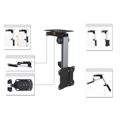 MK FLORIA MKF-17DS220 - Loftophæng til TV 46 sort