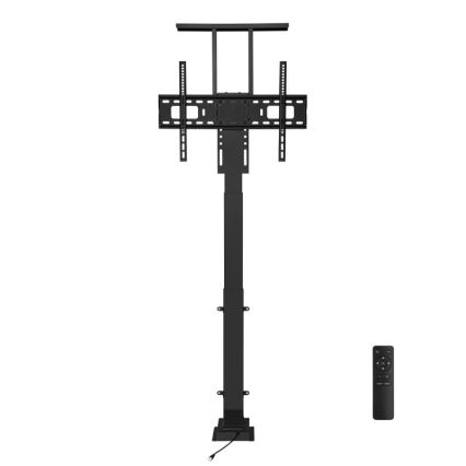 MK FLORIA MKF-19DM648 - Gulvstativ til TV 37-65 sort SCHUKO + fjernbetjening