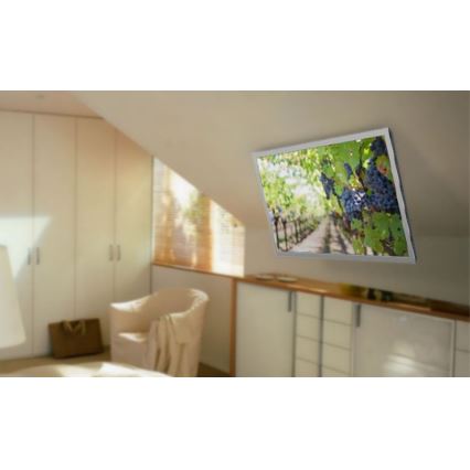MK FLORIA MKF-20DM444 - Smart loft holder til TV 55" sort Wi-Fi TUYA + fjernbetjening