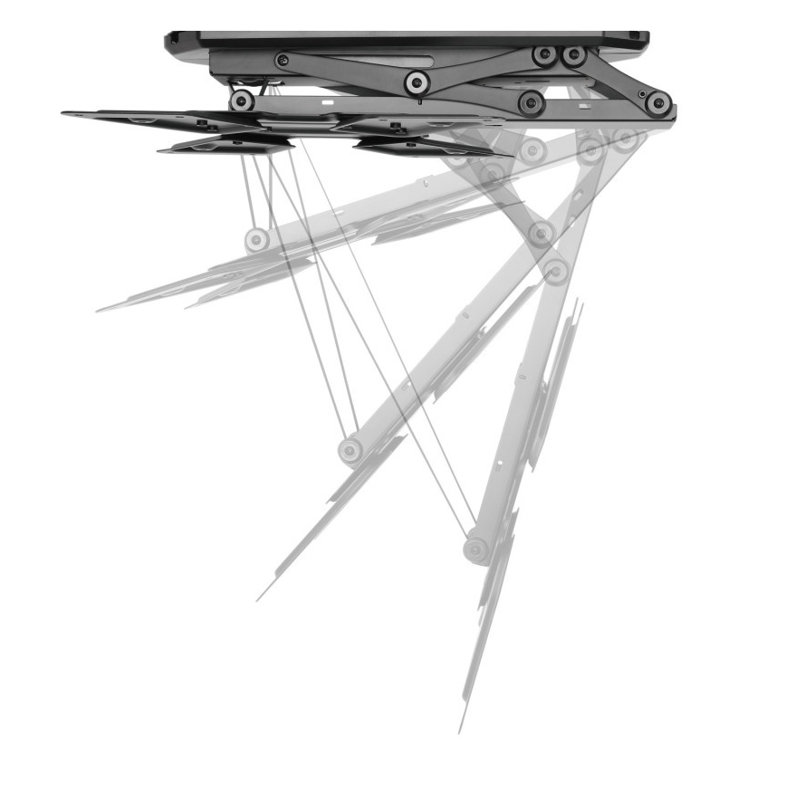 MK FLORIA MKF-20DM444 - Smart loft holder til TV 55" sort Wi-Fi TUYA + fjernbetjening