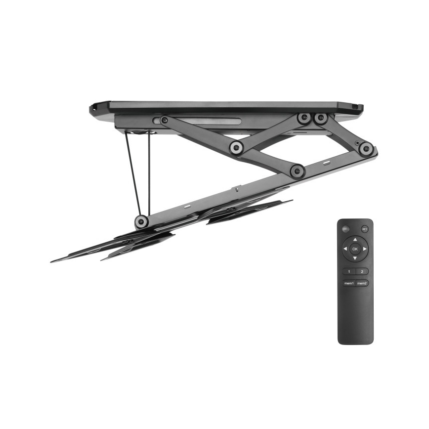 MK FLORIA MKF-20DM444 - Smart loft holder til TV 55" sort Wi-Fi TUYA + fjernbetjening
