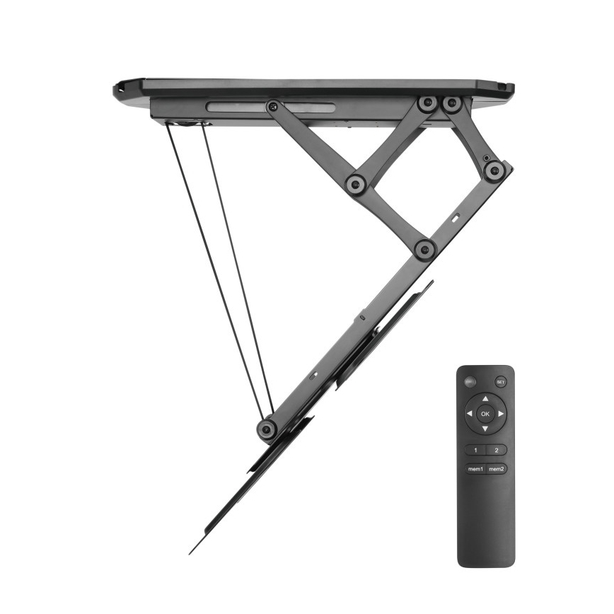 MK FLORIA MKF-20DM444 - Smart loft holder til TV 55" sort Wi-Fi TUYA + fjernbetjening