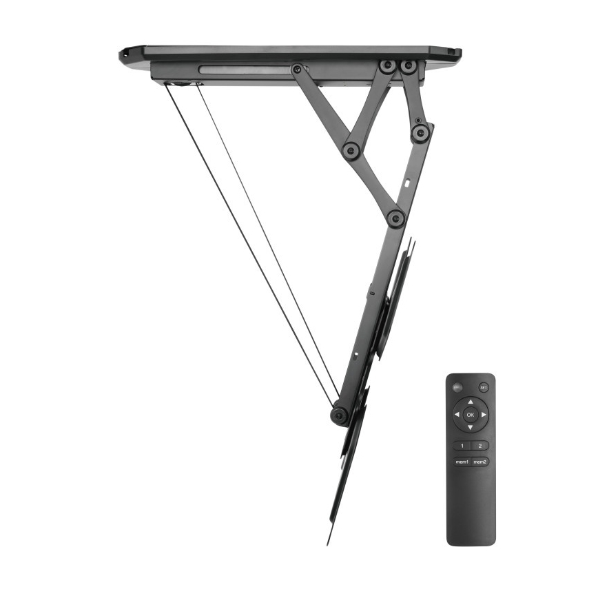 MK FLORIA MKF-20DM444 - Smart loft holder til TV 55" sort Wi-Fi TUYA + fjernbetjening