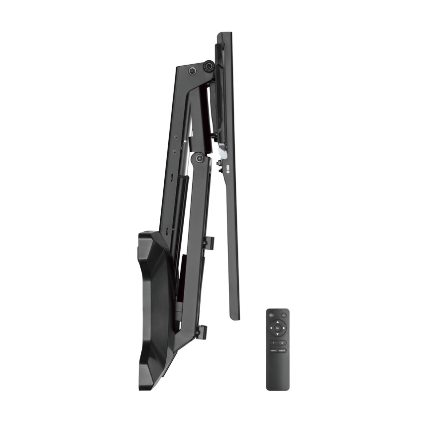 MK FLORIA MKF-21DM647 - Vægbeslag til TV med svingarm til 70 sort + fjernbetjening