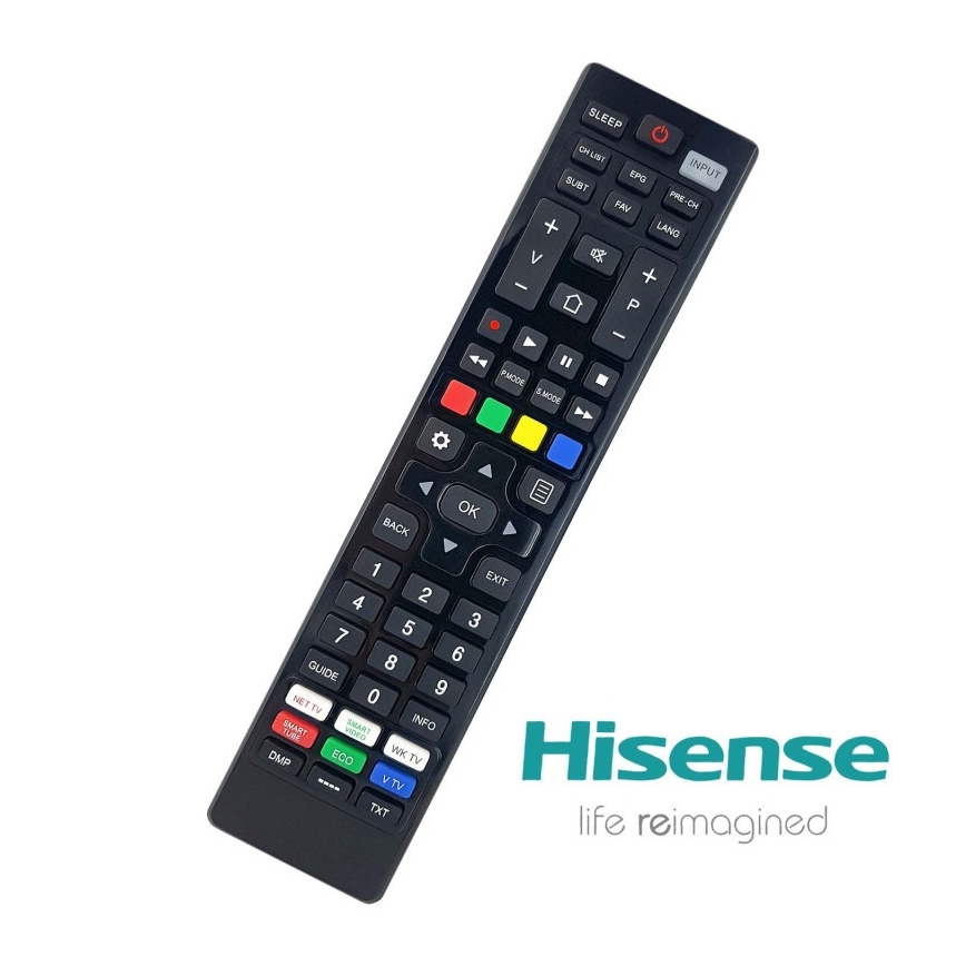MK FLORIA Superior RC UNI TV Hisense - Fjernbetjening til TV brand HISENSE 2xAAA