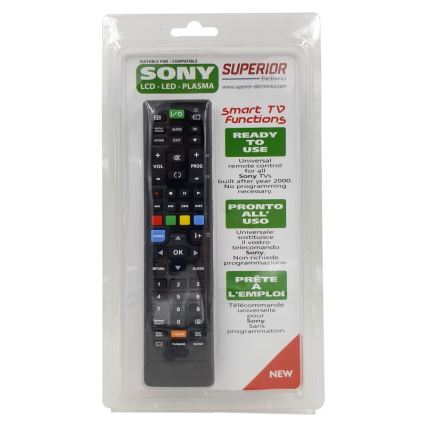 MK FLORIA Superior RC UNI TV SONY - Fjernbetjening til SONY tv 2xAAA