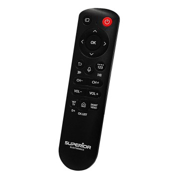MK FLORIA Superior Samsung Voice - Erstatningsfjernbetjening til Samsung-tv 2xAAA