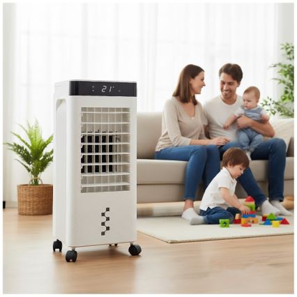 Mobil luftkøler VIENTO COOL 65W/230V hvid + fjernbetjening