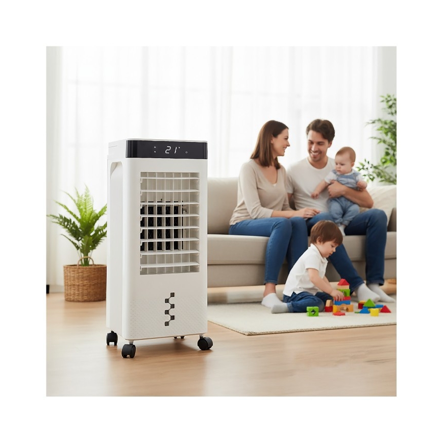 Mobil luftkøler VIENTO COOL 65W/230V hvid + fjernbetjening