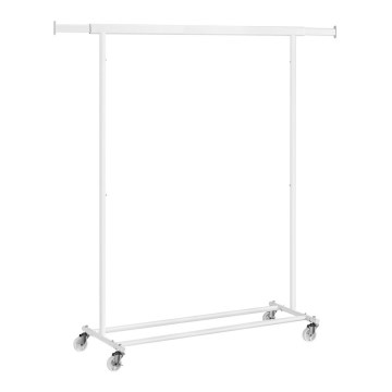 Mobilt garderobestativ LINEA hvid