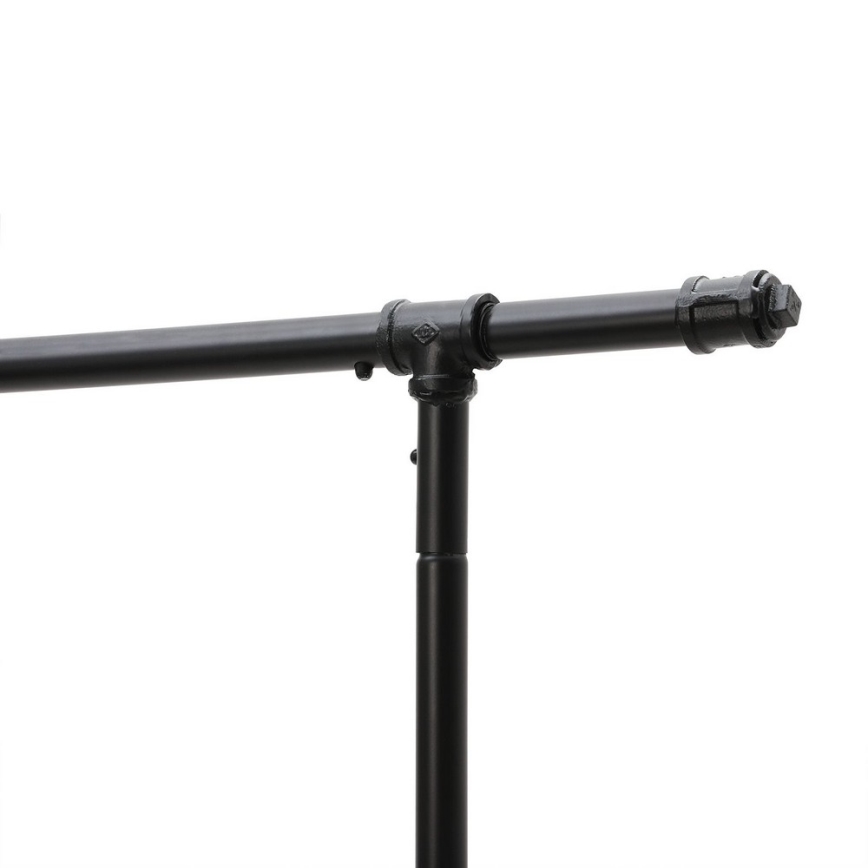 Mobilt garderobestativ LINEA, sort