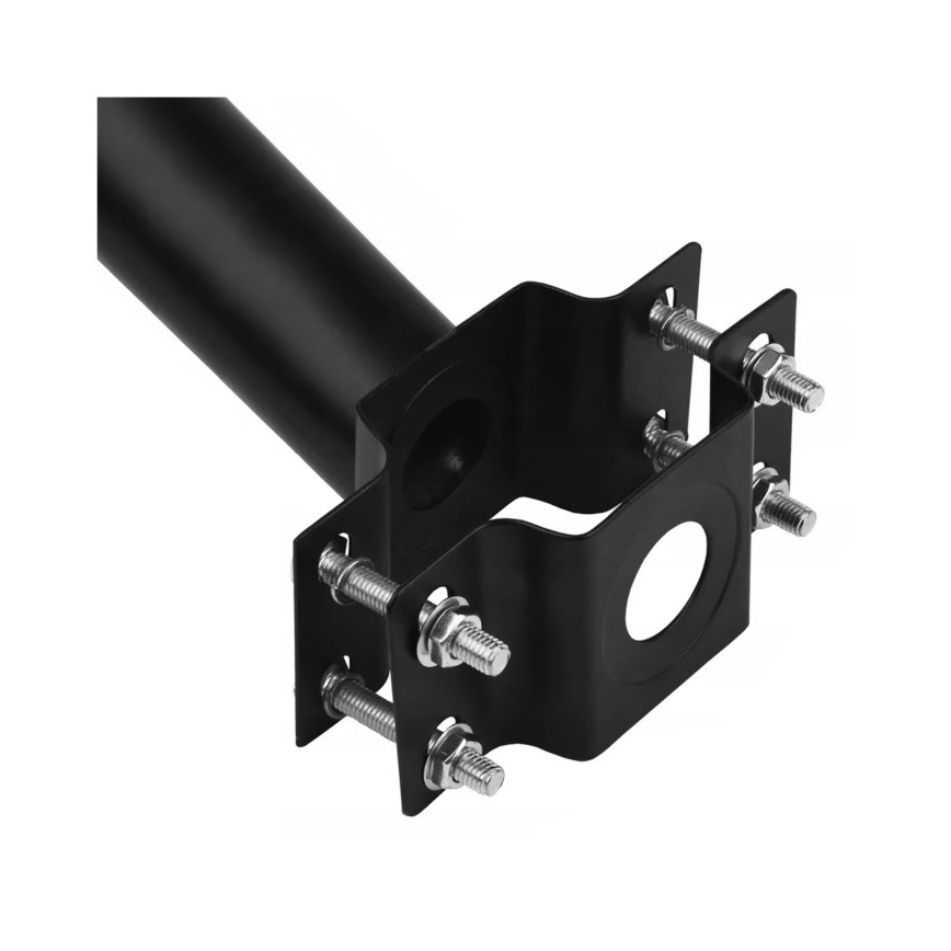 Monteringsbeslag til udendørsbelysning BASE, Ø 48 mm, sort