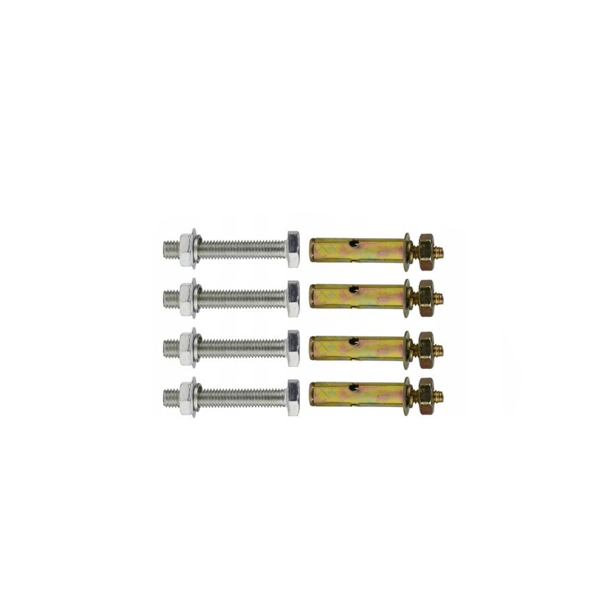 Monteringsbeslag til udendørsbelysning BASE, Ø 48 mm, sort