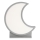 MOON LED/12W/230V grå LED bordlampe til børn