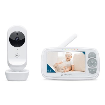 Motorola VM34 - Genopladelig babymonitor 2000 mAh