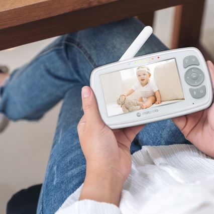 Motorola VM34 - Genopladelig babymonitor 2000 mAh