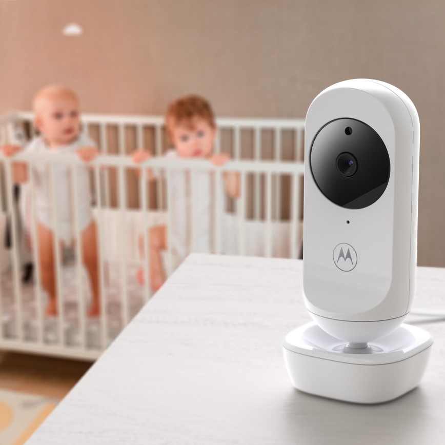 Motorola VM34 - Genopladelig babymonitor 2000 mAh