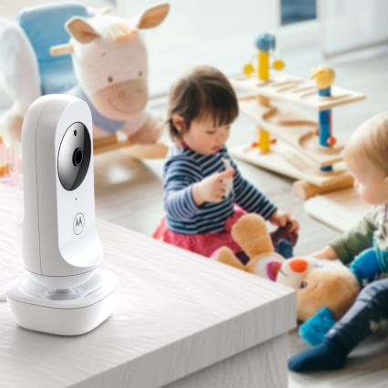 Motorola VM34 - Genopladelig babymonitor 2000 mAh