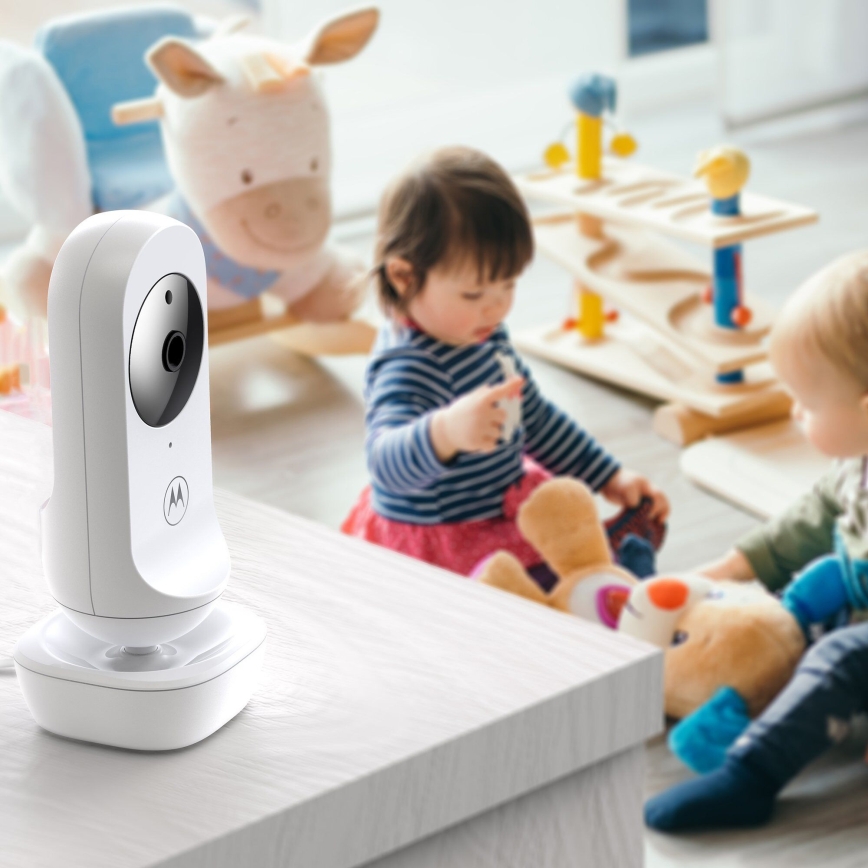 Motorola VM34 - Genopladelig babymonitor 2000 mAh