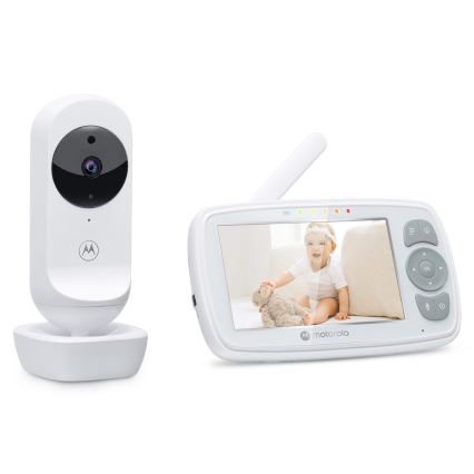 Motorola VM34 - Genopladelig babymonitor 2000 mAh